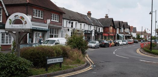 Image of Haslemere in Surrey where Lamberts provide self storage solutions